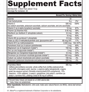 ATP Ignite™ Citrus 30 Servings * Xymogen Supplement - Conners Clinic